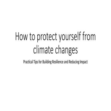 How to protect yourself from climate changes.pptx
