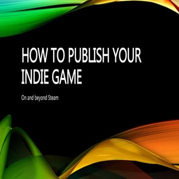 How to publish your indie game