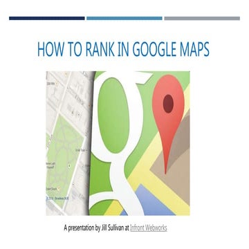 How to Rank in Google Maps