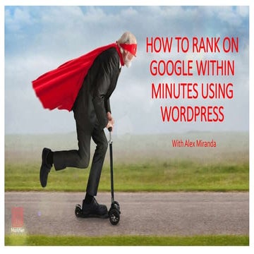 How To Rank On Google In 5 Minutes Using WordPress