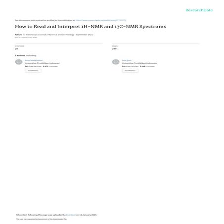 HowtoReadandInterpret1H-NMRand13C-NMRSpectrums.pdf