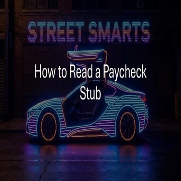 Pay Slip Presentation | PPT
