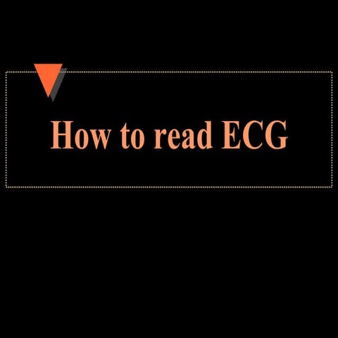 How to read ECG