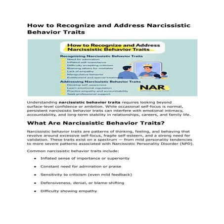 How to Recognize and Address Narcissistic Behavior Traits.pdf