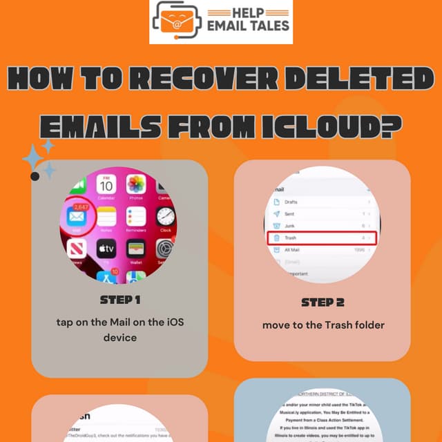 How to Recover Deleted Emails From iCloud | PDF