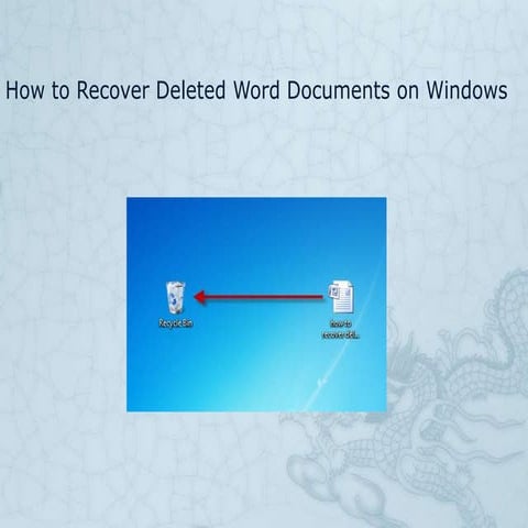 Finding lost files | PDF