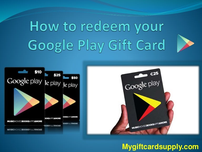 Redeem google gift card outside us