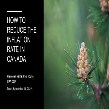 How to reduce Inflation in Canada.pptx