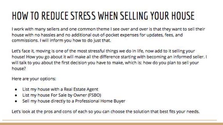 i want to list my house for sale