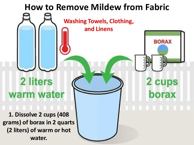 How to Remove Mildew from Fabric