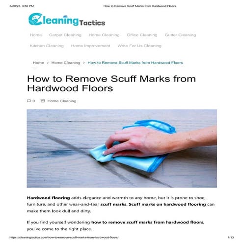 How to Remove Scuff Marks from Hardwood Floors.pdf