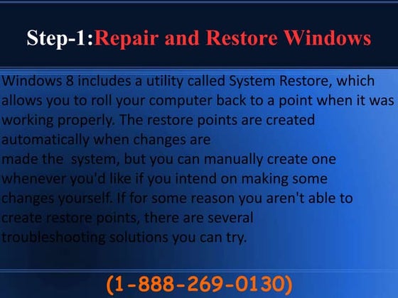 Fix windows 8 bsod | PPT | Operating Systems | Computer Software and ...