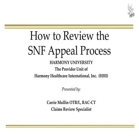 How to Review Medicare Appeals in the SNF