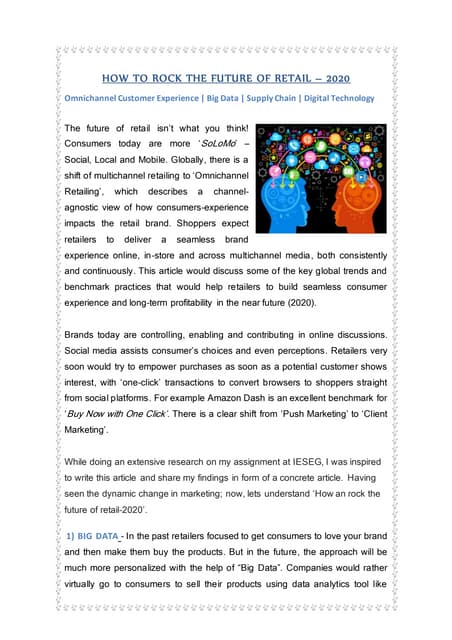 How to Rock The Future of Retail – 2020 