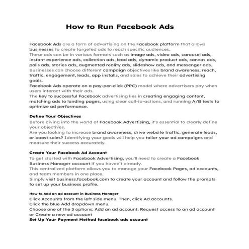 How to run success full facebook ads.pdf