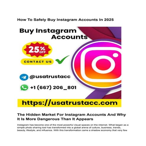 How To Safely Buy Instagram Accounts In 2025.pdf