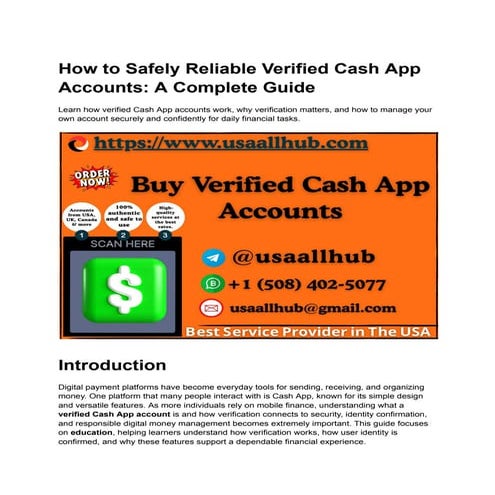 How to Safely Buy Reliable Verified Cash App Accounts_ A Complete Guide.pdf