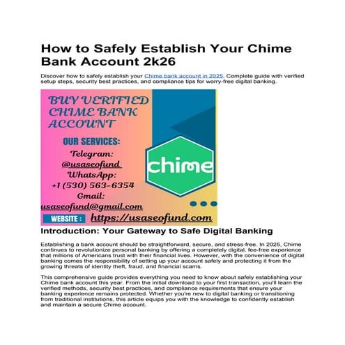 How to Open a Chime Account Without SSN (ITIN Guide).pdf