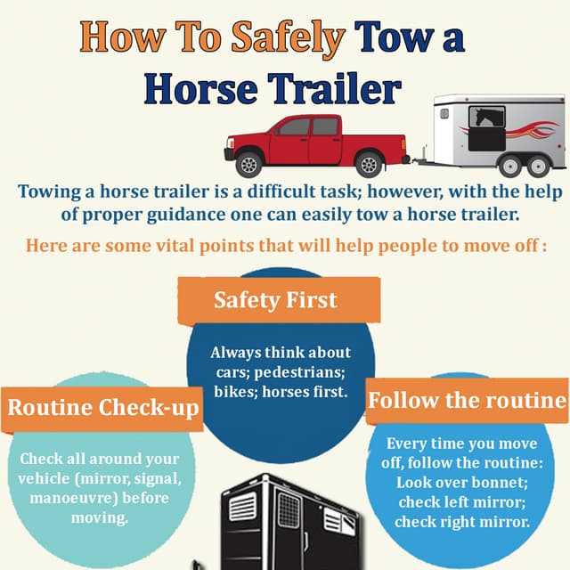 How to safely tow a horse trailer PDF