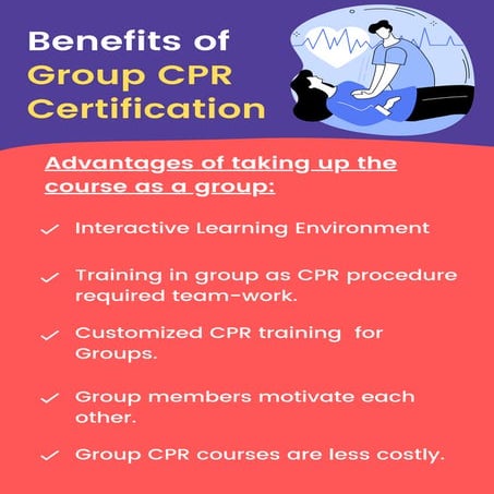 Benefits of Group CPR Certification