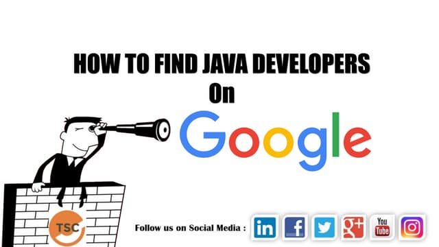 How To Find Resumes On Google  | Boolean Search | Image Search Java Developer...