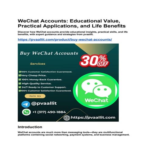 How to Securely Buy Verified WeChat Accounts in 2026.pdf.docx