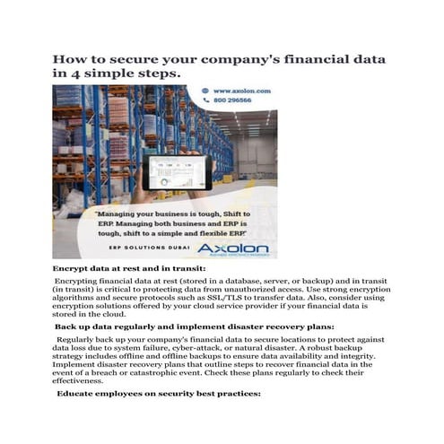 How to secure your company's financial data in 4 simple steps..pdf