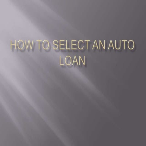 Reliable Credit presentations