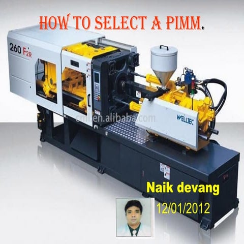 How to select a plastic injection molding machine.