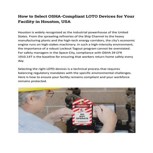 Ensure safety & compliance with Steering Wheel Lockout Covers | PPTX