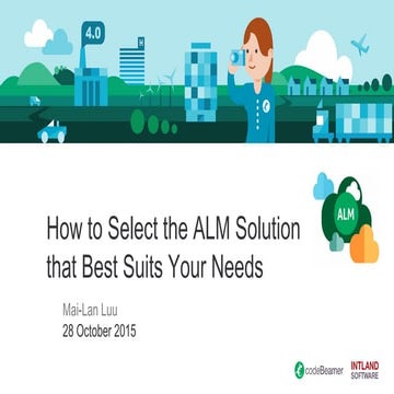 How to select the ALM solution that best suits your needs
