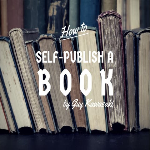 How to Self-Publish a Book