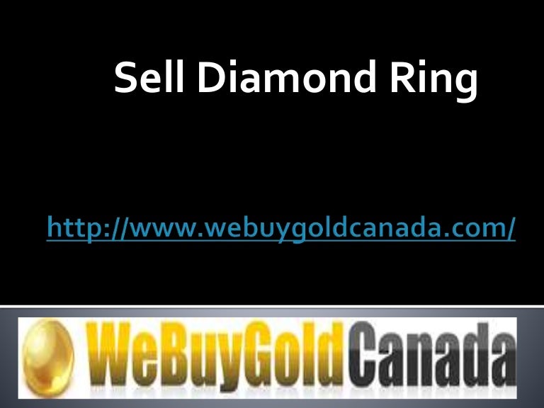How to sell a diamond ring