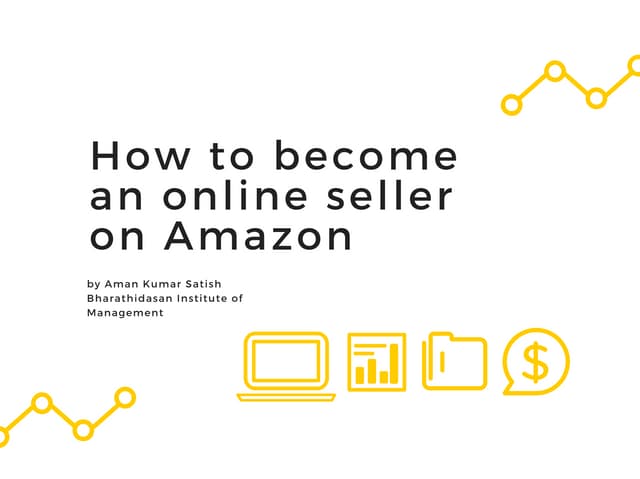 How to sell on Amazon