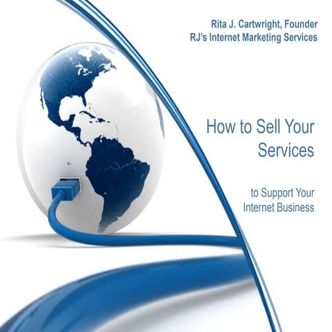 How to sell your services
