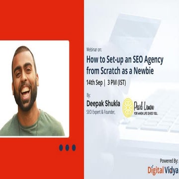How To Set-up An SEO Agency From Scratch As A Newbie