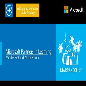 How to set a school social media strategy (by samer chidiac)