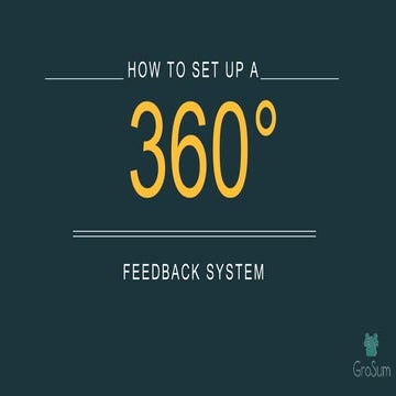 How To Set Up A 360 Degree Feedback System