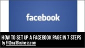 How To Set Up A Facebook Page For Y...