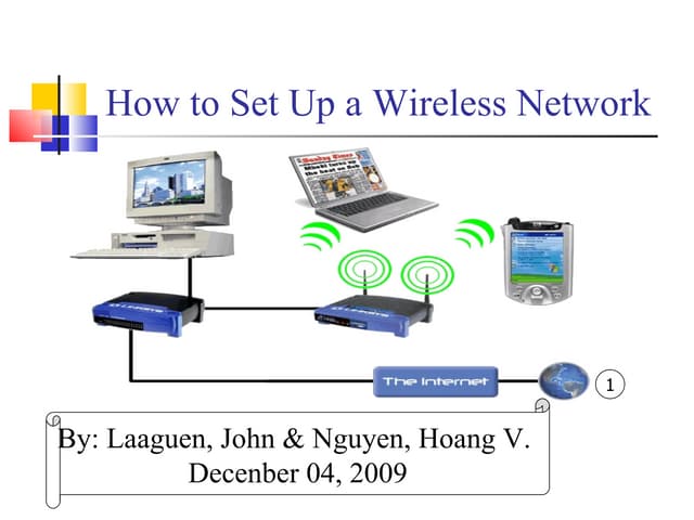 How To Set Up A Wireless Network