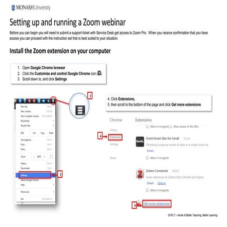 How to set up a zoom webinar v2