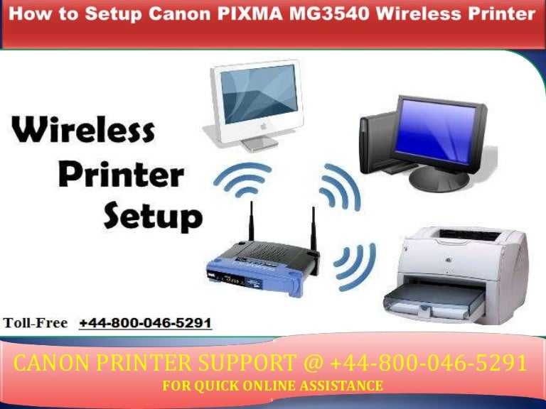 canon wireless printer setup