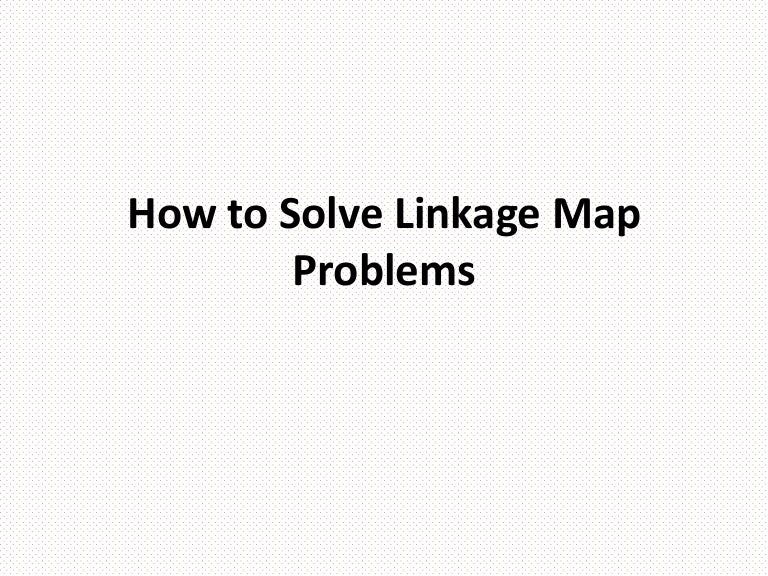 gene mapping problems