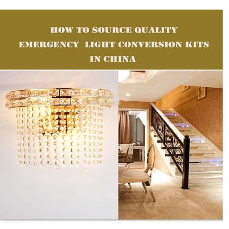 How to source quality emergency light conversion kit in china