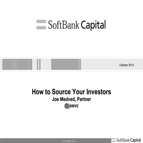 How to Source Your Investors