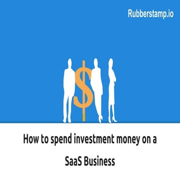 How to spend investment money