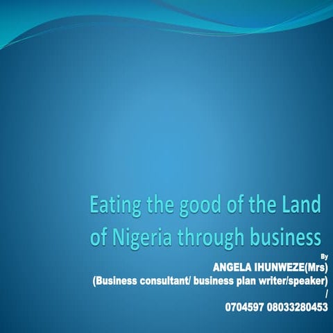 How to start a business