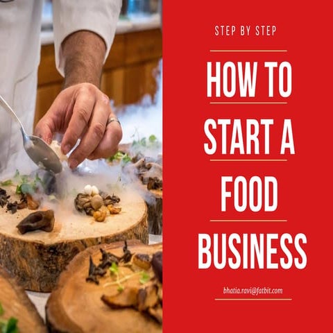 How to Start a Food Business