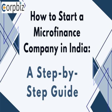 How to Start a Microfinance Company in India.pdf
