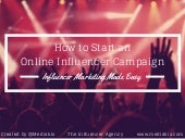 How To Start An Online Influencer C...